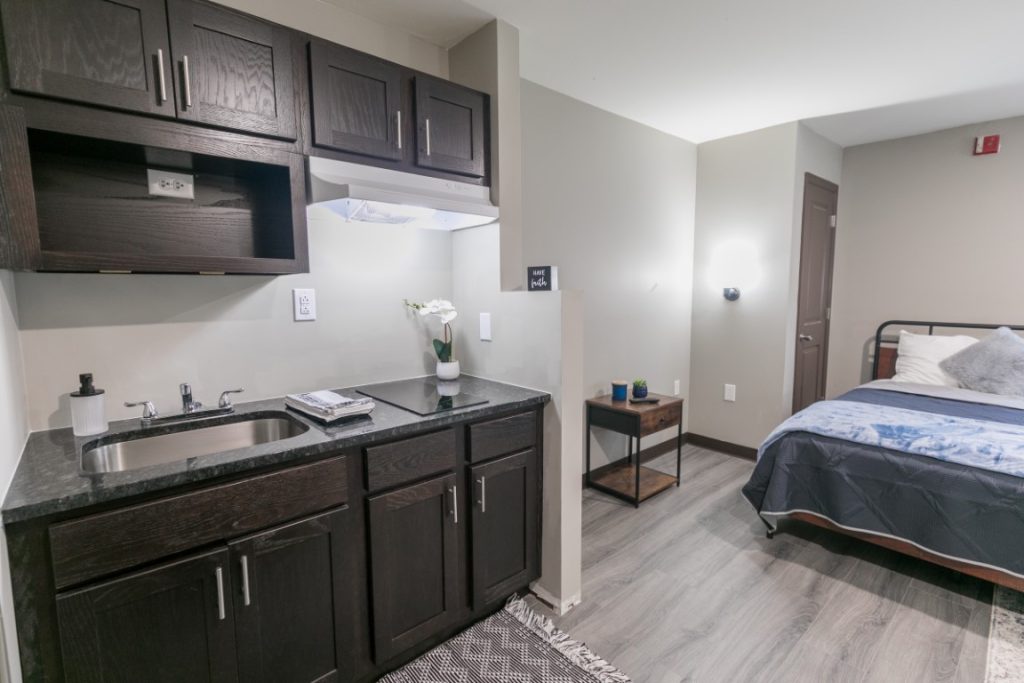 Rudy Studio Apartments Nashville interior 